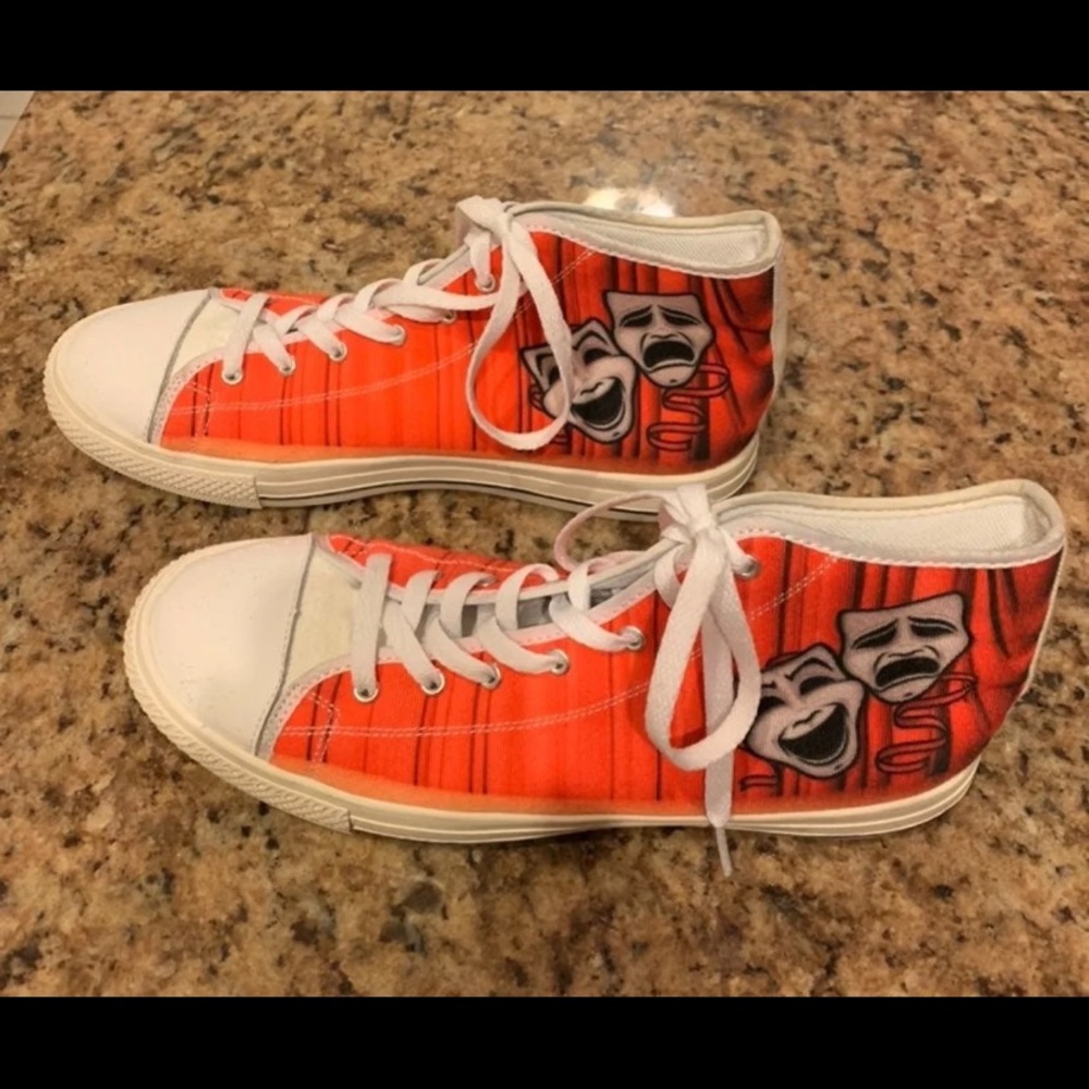 Unisex”Theater Lovers Shoe" Size: 11 Women/9.5 Men